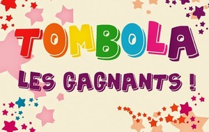 Résultat de la Tombola