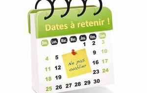 Dates à retenir