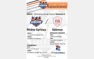 Matchs du week end