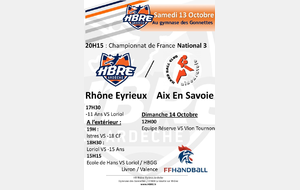 Matchs du week end