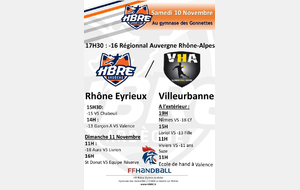 Matchs du week end
