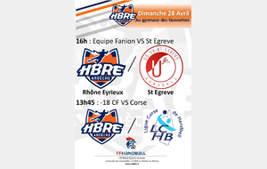 Matchs du week end