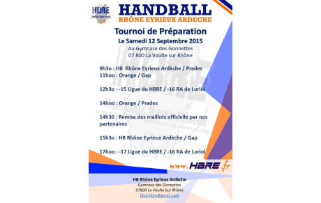 Tournoi de préparation