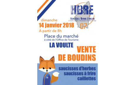 Vente de Boudins