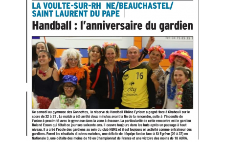 Article Dauphiné Libéré
