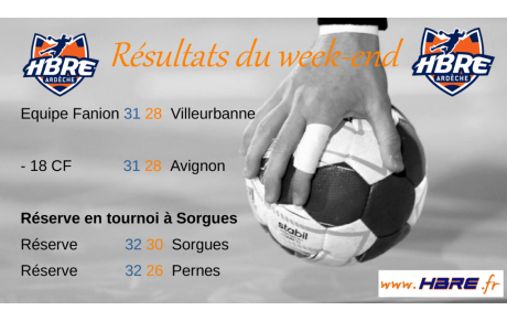 HB Rhône Eyrieux : Rentrée réussie