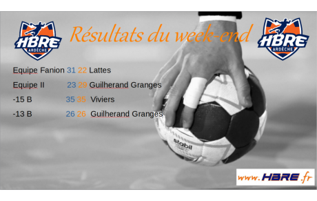 Programme réduit, en ce week-end de fin de vacances