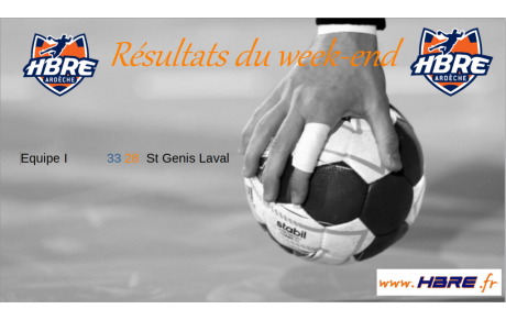 Résultats du week end