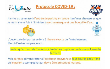 protocole covid de reprise